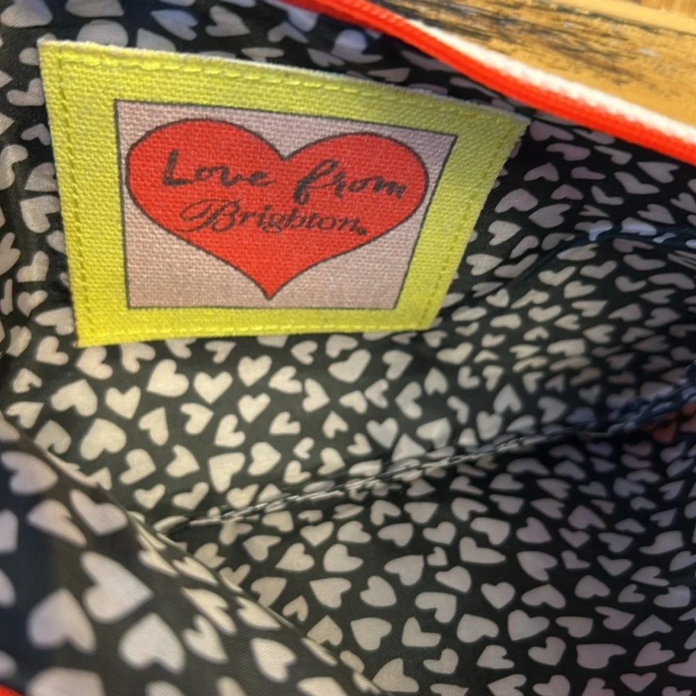NWOT Brighton canvas pouch